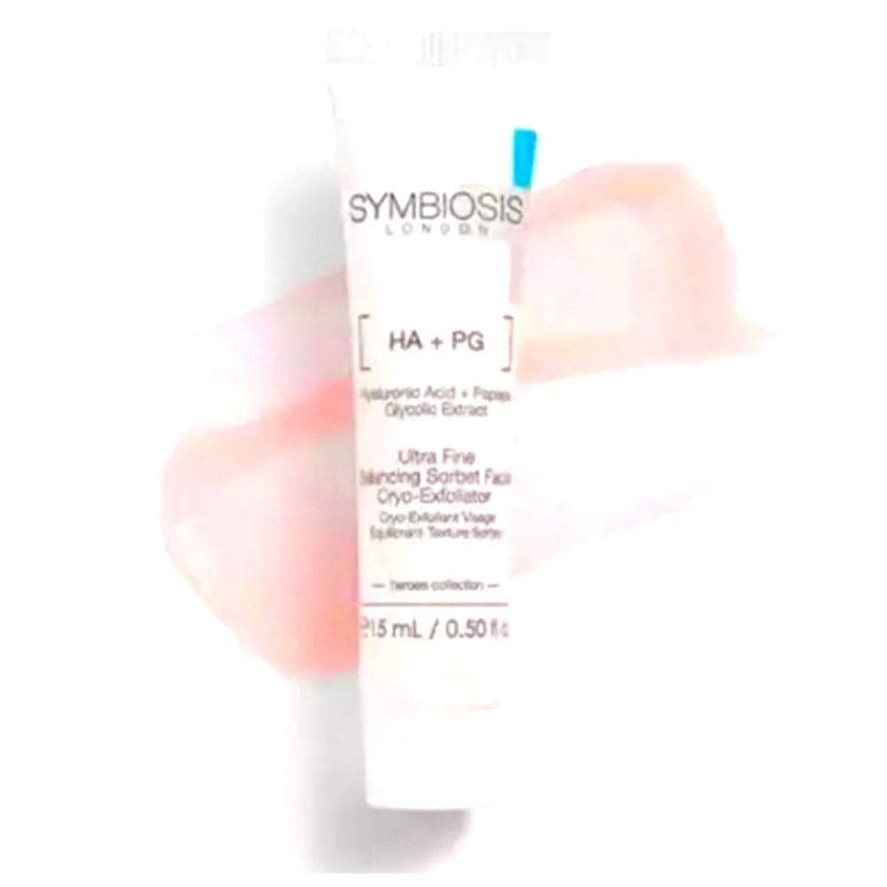 Symbiosis Ultra Fine Balancing Sorbet Facial Cyro Exfoliator